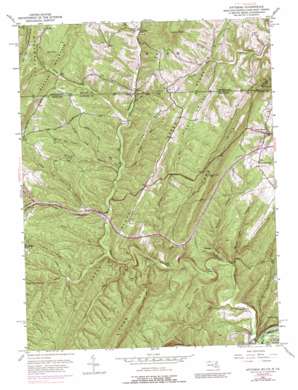 Artemas topo map