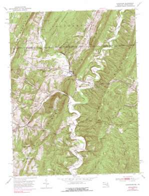Flintstone topo map