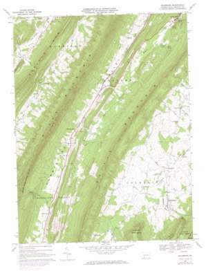 Rainsburg USGS topographic map 39078h5
