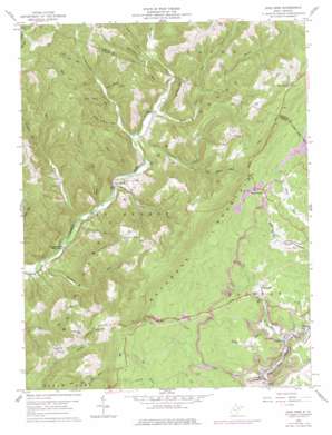 Lead Mine USGS topographic map 39079b5