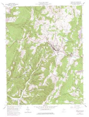 Terra Alta USGS topographic map 39079d5