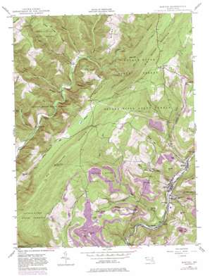 Bittinger USGS topographic map 39079e1