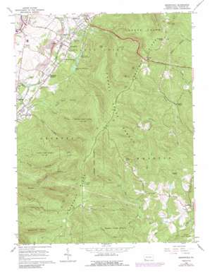 Brownfield topo map