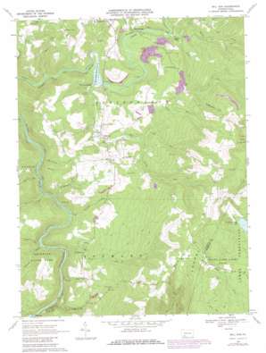 Mill Run USGS topographic map 39079h4