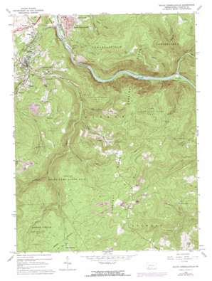 South Connellsville topo map
