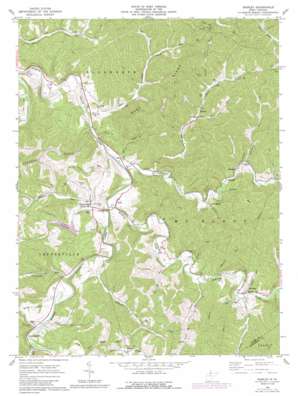 Shirley USGS topographic map 39080d7