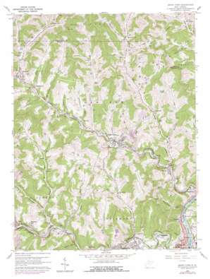 Grant Town USGS topographic map 39080e2