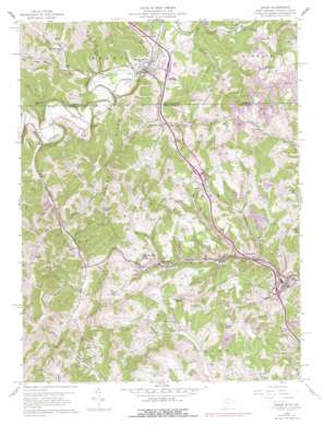 Osage USGS topographic map 39080f1