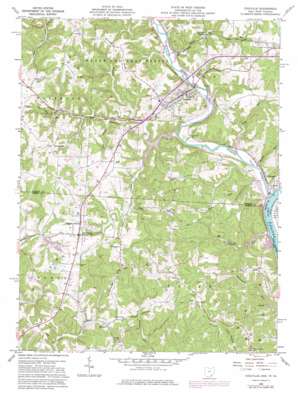 Coolville topo map
