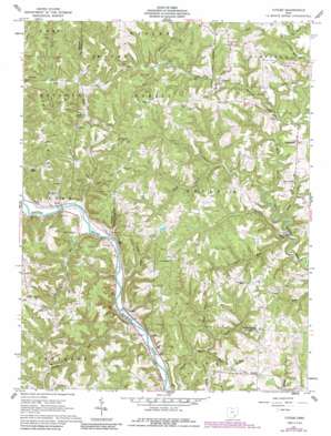 Cutler USGS topographic map 39081c7