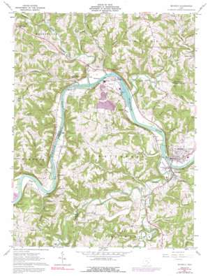 Beverly USGS topographic map 39081e6