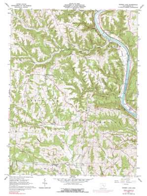 Rokeby Lock USGS topographic map 39081f8
