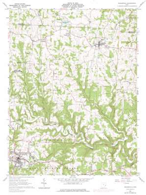 Woodsfield USGS topographic map 39081g1