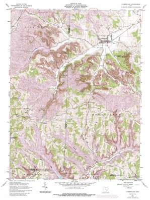 Cumberland USGS topographic map 39081g6