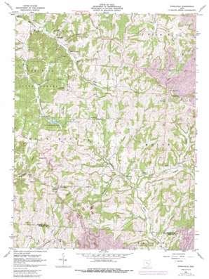 Ruraldale USGS topographic map 39081g7