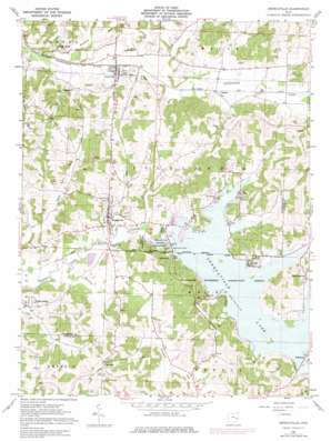 Senecaville USGS topographic map 39081h4