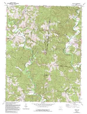 Mulga USGS topographic map 39082a4