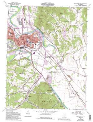 Chillicothe East USGS topographic map 39082c8