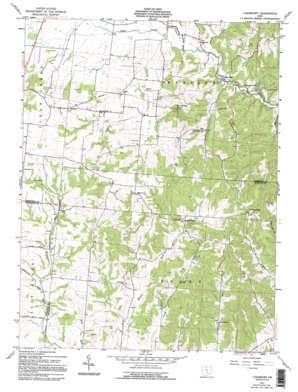 Clearport USGS topographic map 39082e6
