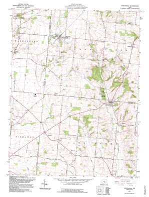Stoutsville USGS topographic map 39082e7