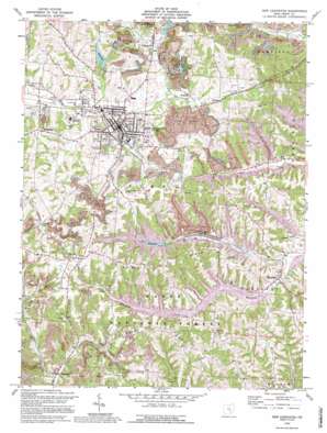 New Lexington USGS topographic map 39082f2