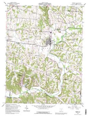 Bremen USGS topographic map 39082f4