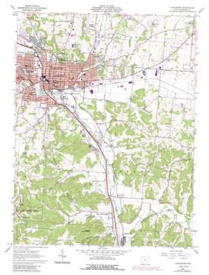 Lancaster USGS topographic map 39082f5