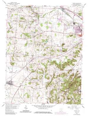 Amanda USGS topographic map 39082f6