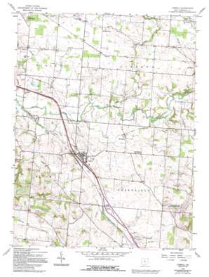 Carroll USGS topographic map 39082g6