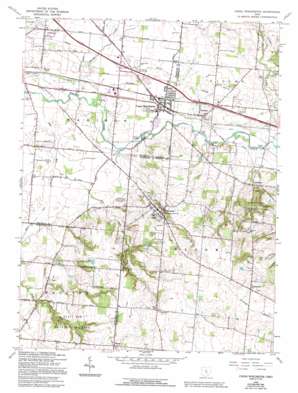 Canal Winchester USGS topographic map 39082g7