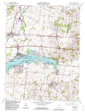 Thornville USGS topographic map 39082h4