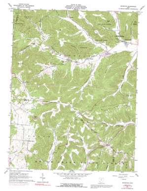 Byington USGS topographic map 39083a3