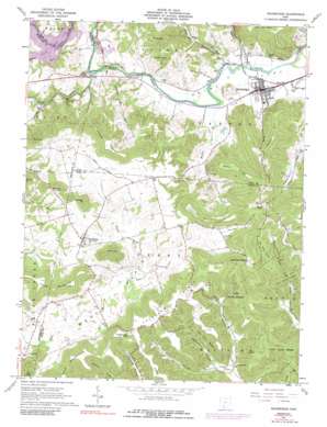 Bainbridge USGS topographic map 39083b3
