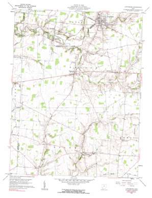 Lynchburg USGS topographic map 39083b7