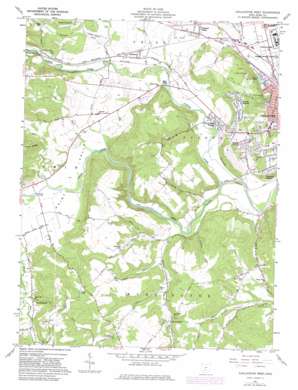 Chillicothe West topo map
