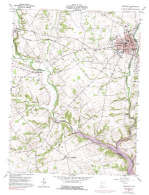 Greenfield USGS topographic map 39083c4
