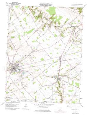 Blanchester topo map