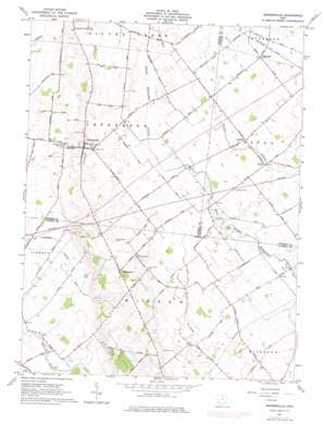 Bowersville USGS topographic map 39083e6