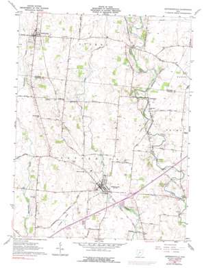 Jeffersonville USGS topographic map 39083f5