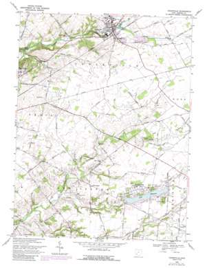 Cedarville USGS topographic map 39083f7