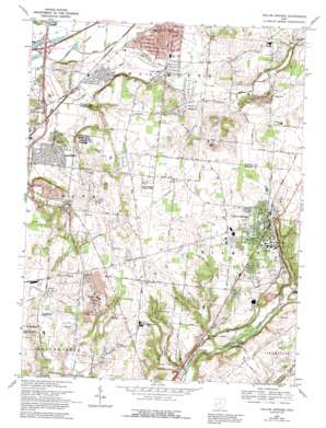Yellow Springs USGS topographic map 39083g8
