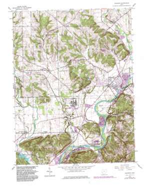 Harrison USGS topographic map 39084c6