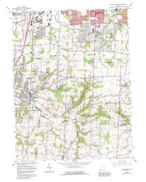 Springboro USGS topographic map 39084e2