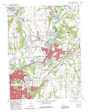 Franklin USGS topographic map 39084e3