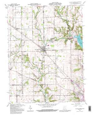 College Corner USGS topographic map 39084e7