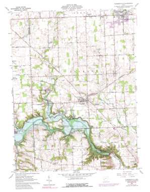 West Alexandria USGS topographic map 39084f4