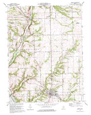Liberty USGS topographic map 39084f8