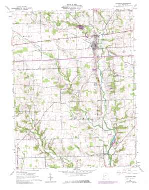 Lewisburg USGS topographic map 39084g5