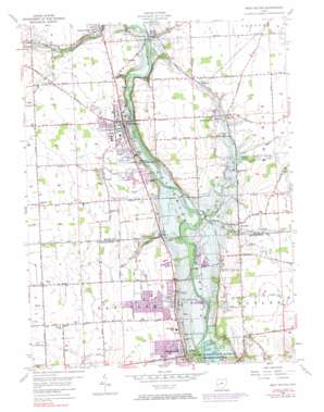 West Milton USGS topographic map 39084h3