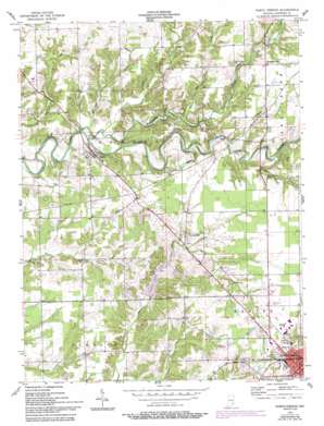 North Vernon USGS topographic map 39085a6